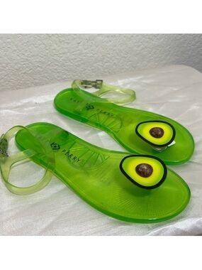 Katy Perry The Geli Sandal Avocado Green New Size 6